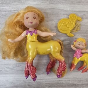Vintage 80's Kenner Sea Wees Shimmers Pepper And Baby